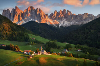 Večerní Santa Maddalena --- Evening Santa Maddalena