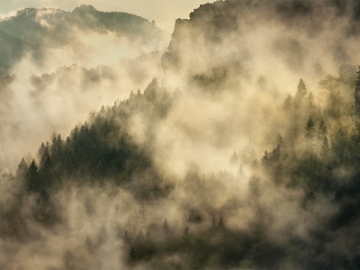 Misty mountains - Mlžné hory