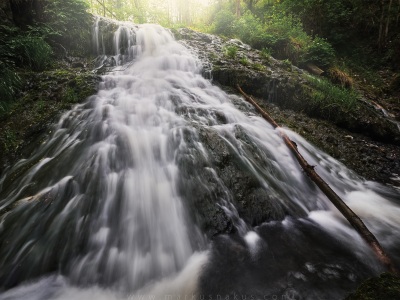 Beaver's waterfall --- Bobří vodopád