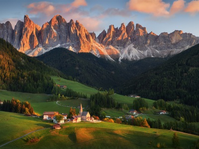 Večerní Santa Maddalena --- Evening Santa Maddalena