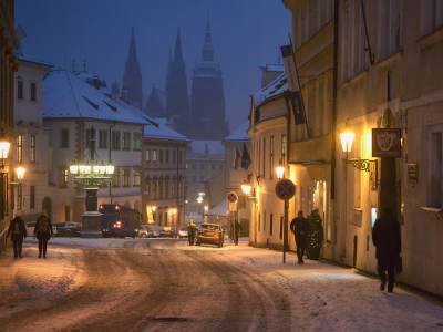 Winter Prague --- Zimní Praha