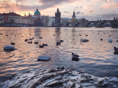 Winter Prague --- Zimní Praha